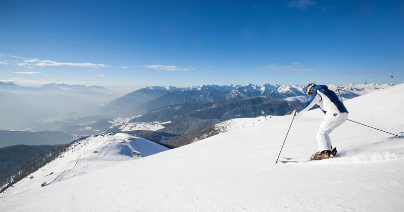 Skiing on Gitschberg